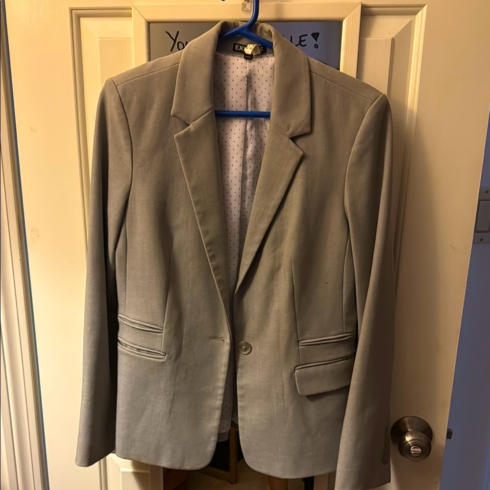 Gray Blazer by Express